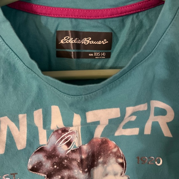 Bundle- Eddie Bauer Girls Graphic Long Sleeve Tees in XXS(4) - Picture 3 of 10